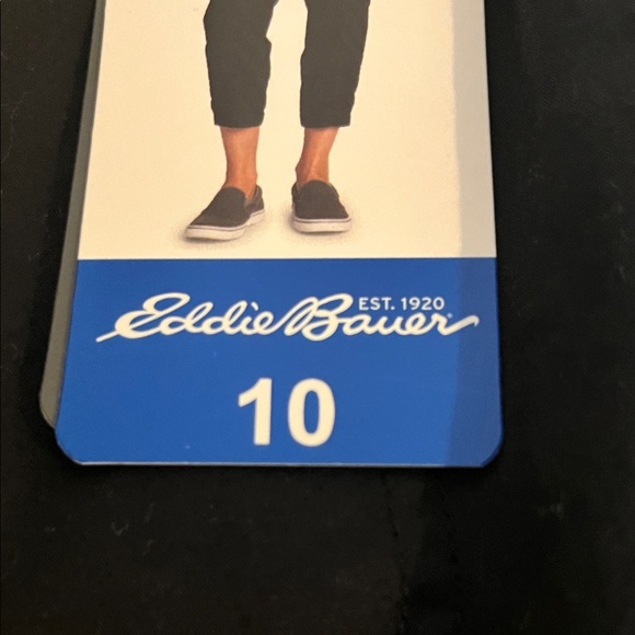 Eddie Bauer Black Cropped Pants - Picture 2 of 4